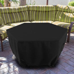 Fire Pit Covers - Hexagon